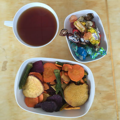 satın al Sağlıklı Gıda Çıtır Kurutulmuş Meyve ve Sebzeler Karışık Atıştırmalıklar Kızarmış Tatlı Patates Cipsi online manufacture