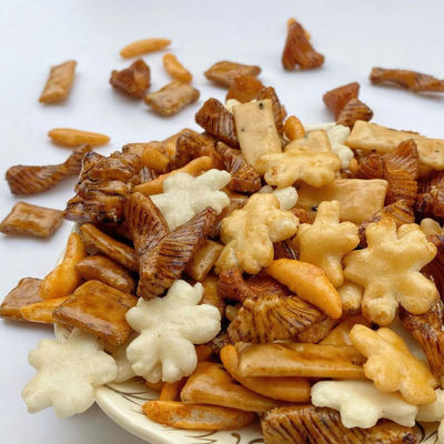 satın al Toptan Lezzetli Atıştırmalıklar Beslenme Japon Soya Sosu Karışık Pirinç Kraker Atıştırmalıkları online manufacture