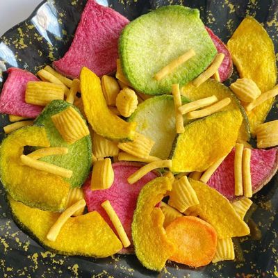 İyi bir fiyat. Karides Aromalı Kurutulmuş Meyveler Sebzeler Özel OEM Atıştırmalıklar BRC Sertifikası çevrimiçi