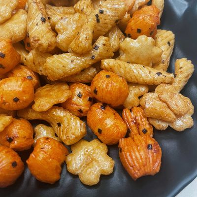 İyi bir fiyat. Japon ithal aperatif tuzlu lezzetli rahat pirinç kraker çevrimiçi