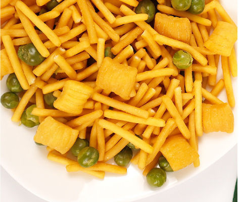 İyi bir fiyat. Parti Ofisi için Yeşil Bezelye Çıtır Aperatifler ile Sıcak Satış Karışık Aperatif Karides Şerit Kraker çevrimiçi