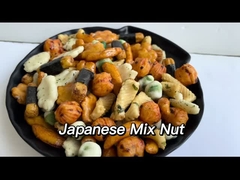 OEM Snacks Japon Tarzı Karışık Pirinç Krakerleri, Yosun Rulo Tuzlu Bezelye